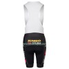 Fietskleding Dames (Fietsshirt + Korte Koersbroek) 2023 Team Jumbo-Visma - Geel Zwart
